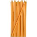 Set of 12 Orange Party Candles