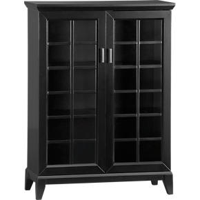 Paterson Black 36.5 Two Door Cabinet
