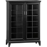 Paterson Black 36.5" Two Door Cabinet