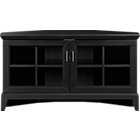 Black Corner Media Console.