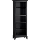 Paterson Black Bookcase.