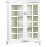 Paterson White 36.5" Two-Door Cabinet
