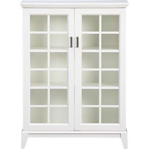 Paterson White 36.5 Two-Door Cabinet