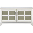 White 48" Media Console.