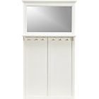 White Back Panel.