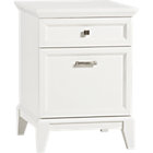Paterson White Filing Cabinet.