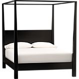 Pavillion Black Canopy Bed
