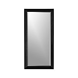 Pavillion Black Floor Mirror