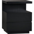 Pavillion Black Nightstand.