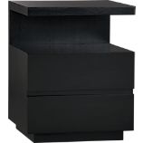 Pavillion Black Nightstand