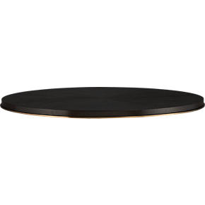Pearse Lazy Susan with Brass Detail