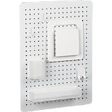 three by three® Peggy White and White 24"x18" Board Set