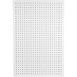 three by three® Peggy White 24"x36" Board
