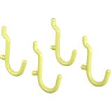 three by three® Peggy Green Simple Hooks Set of Four