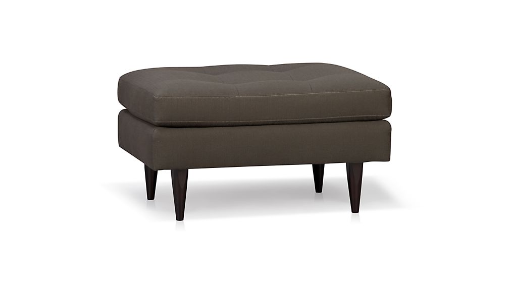 Petrie Ottoman Snow Crate and Barrel