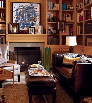 Brooks Leather Settee