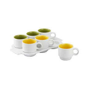 Pick Me Up Mugs with Tray