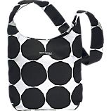 Marimekko Pienet Kivet Kvartsi Black and White Bag