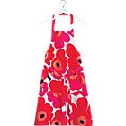 Marimekko Pieni Unikko Red Apron.