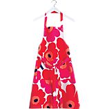 Marimekko Pieni Unikko Red Apron