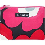 Marimekko Unikko Pieni Keiju Red and Black Bag