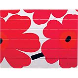 Marimekko Pieni Unikko Red and White Placemat