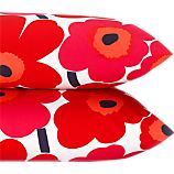 Marimekko Pieni Unikko Red Standard Pillowcases