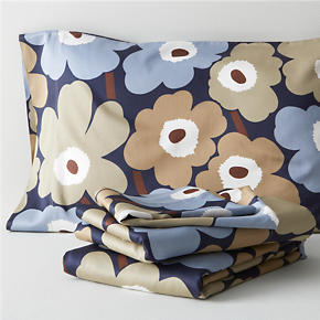 Marimekko Pieni Unikko Dusk Full Sheet Set