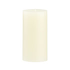 Ivory Pillar Candle.