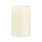 Ivory Pillar Candle.