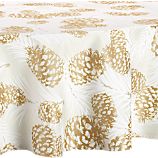 Pinecone 72" Round Tablecloth