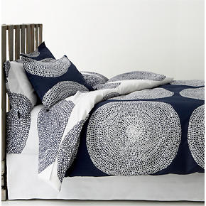 Pippurikera Navy Full-Queen Duvet Cover