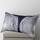 Pippurikera Navy King Pillow Sham.