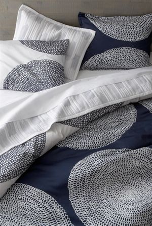 Marimekko Pippurikera Navy Bed Linens