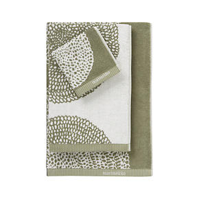 Marimekko Pippurikera Sage Bath Towels