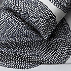 Marimekko Pippurikera Navy Twin Extra Long Sheet Set.Includes one flat sheet, one fitted sheet and one standard pillowcase.