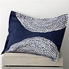 Pippurikera Navy Standard Pillow Sham.