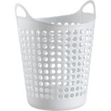 Large White Plastic Basket