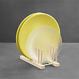 Wooden 10" Plate Rack