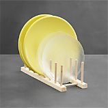 Wooden 15" Plate Rack
