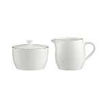 Platinum Rim Sugar and Creamer