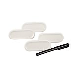 Set of 4 Porcelain Place Markers