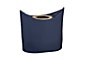 Portable Indigo Laundry Hamper