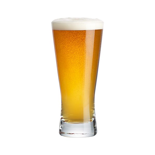 Draft beer glasses