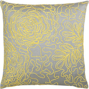 Posy Yellow 18 Pillow