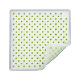 Silicone Green and White Potholder-Trivet