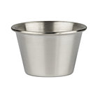 Stainless Steel Small Condiment-Prep Cup. 2.75 oz.