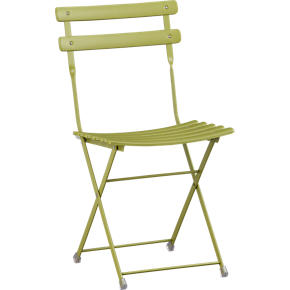 Pronto Green Folding Bistro Chair
