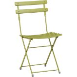 Pronto Green Folding Bistro Chair