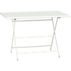 Pronto Large White Folding Bistro Table.